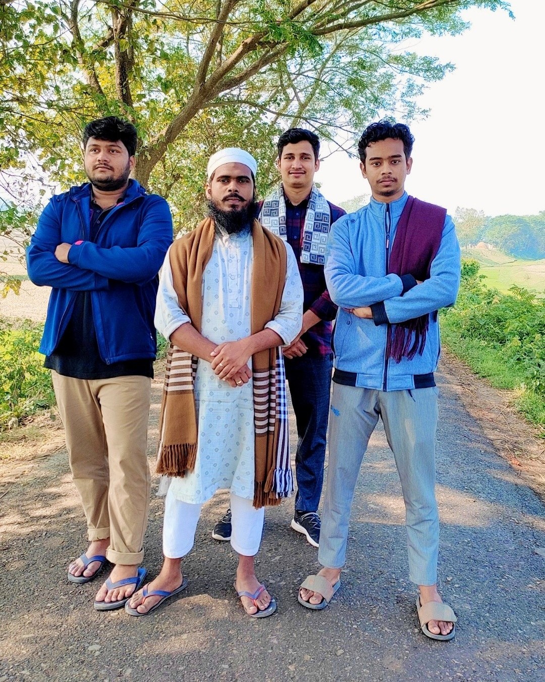 Moenul_Outing_With_His_Friends_In_A_Winter_Morning
